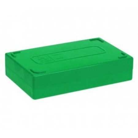 HEATHROW SCIENTIFIC Microscope Slide Box, Green, 25 Capacity 247675-G